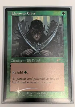 Llanowar Elves Promo Foil - MTG RARE - Image 1