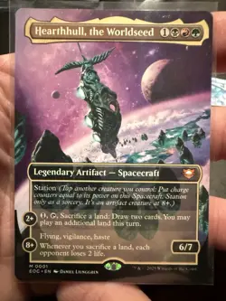 MTG Hearthhull, the Worldseed (Borderless) Edge of Eternities Non-Foil 0001 - Image 1