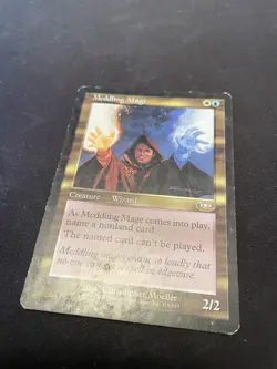 Magic The Gathering Meddling Mage Planeshift Very Heavily Played - Image 5