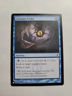 MTG - Gitaxian Probe _ The List _ Regular Common #35 - Image 1