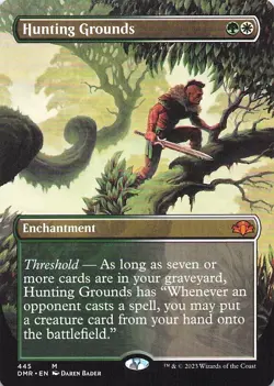 Hunting Grounds (Borderless) Dominaria Remastered Regular - Image 1
