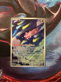 Minior Illustration Rare SV04: Paradox Rift 201/182 Pokemon TCG Card NM 201/182 - Image 1