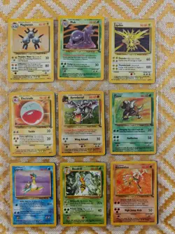 Vintage Pokemon Card Lot Collection WOTC 90s Holos Banned Gengar 1st Ed Dragonit - Image 2