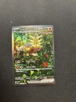 Pokemon Gouging Fire ex EX Special Illustration Rare Holo SV05 Temporal Forces … - Image 1