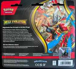 Mega Evolution Pokemon TCG Triple Pack Psyduck Brand New Sealed UK 🇬🇧 Seller - Image 2