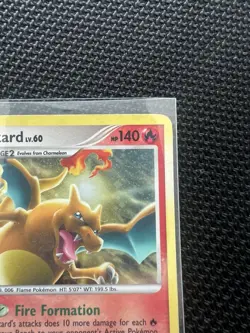 Pokemon TCG Arceus 2009 Charizard 1/99 Cracked Ice Holo Rare - Image 4
