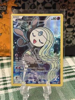 Pokemon Meloetta XY120 Black Star Promo Full Art - Image 1