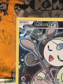 Pokemon Meloetta XY120 Black Star Promo Full Art - Image 3