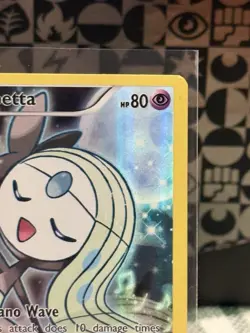 Pokemon Meloetta XY120 Black Star Promo Full Art - Image 4