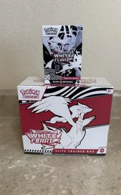 Pokemon White Flare SEALED Elite Trainer Box ETB & White Flare Booster Box - Image 1
