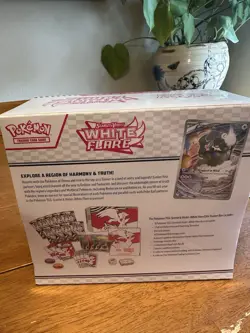 Pokemon White Flare SEALED Elite Trainer Box ETB & White Flare Booster Box - Image 4