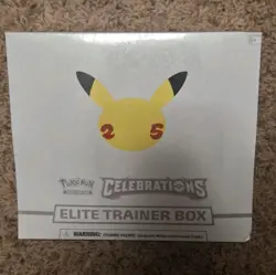 Pokemon Celebrations 25th Anniversary Elite Trainer Box ETB Sword & Shield New - Image 1