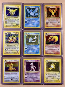 Pokemon TCG Collection - Vintage Holo Base Set, Set2, Jungle, & Fossil. LP-MP. - Image 1