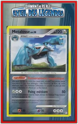 Metalosse Reverse - DP06:Eveil des Legendes - 10/146 - Carte Pokemon Francaise - Image 1