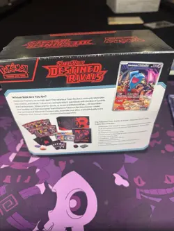 Pokemon TCG Destined Rivals ETB Elite Trainer Box - Sealed 2025 Modern TCG - Image 3