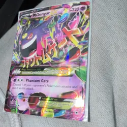 Pokemon M Gengar EX XY-Phantom Forces 35/119 Ultra Rare Holo Mega 220HP - Image 2
