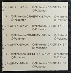 Japanese Umbreon Daiichi Pan Stickers Part 2 Pound Cake Pokemon Trading CG LP - Image 2