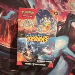 Pokemon Scarlet & Violet Surging Sparks Booster Bundle 6 Packs Pikachu English - Image 1