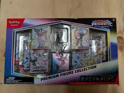 Pokemon TCG Prismatic Evolution Premium Figure Collection Box Sealed Brand New C - Image 1