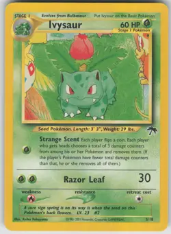 Pokemon TCG Ivysaur Promo Southern Islands 05/18 - Image 1