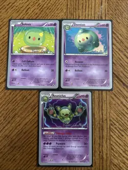 Pokemon TCG Solosis Duosion and Reuniclus 2011 World Championship Ross Cawthon - Image 1