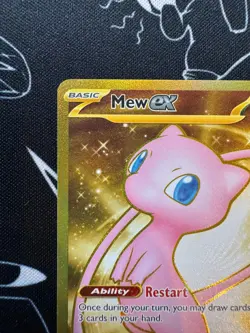 Mew EX 205/165 Pokemon TCG Scarlet & Violet 151 Hyper Rare English (NON METAL) - Image 2