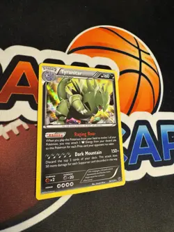 Pokemon TCG Tyranitar 56/124 Holo Rare XY Fates Collide - Image 2