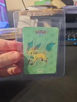 Pokemon Eeveelutions Lenticular 3D Leafeon- Funism 2023 - Image 1