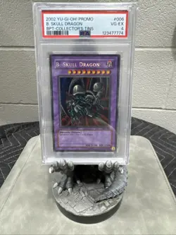 2002 YU-GI-OH! BLACK SKULL DRAGON BPT-006 LIMITED EDITION PSA 4 - small chip - Image 1