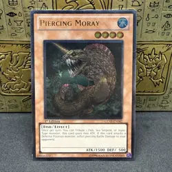 Yugioh Piercing Moray GENF-EN082 1st Edition Ultimate Rare NM - Image 1