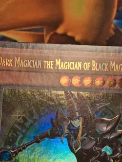 1st ed Dark Magician the Magician of Black Magic INFO-EN006 Ultra Rare Yugioh MP - Image 4