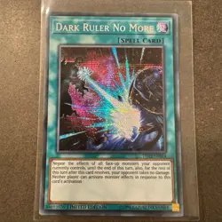 Yugioh Dark Ruler No More TN19-EN014 Limited Edition Prismatic Secret Rare NM - Image 1