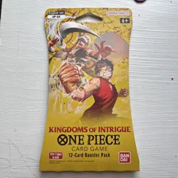 One Piece TCG Kingdoms Of Intrigue 12-Card Booster - Image 1