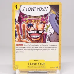 I Love You!! OP12-115 Legacy of the Master One Piece 003394 - Image 1