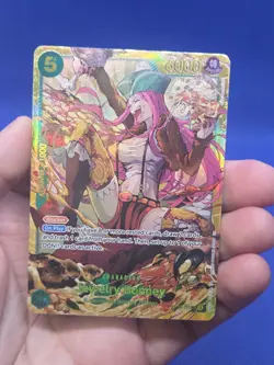 One Piece Legacy of the Master Jewelry Bonney OP12-118 Secret Rare SEC LP - Image 2