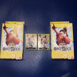 Bandai One Piece Card Game Egghead Starter Deck ST-29 (NO BONUS PACK) x2 - Image 1