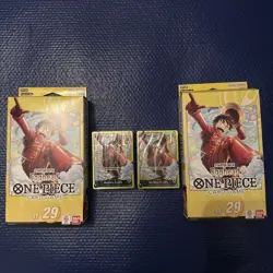 Bandai One Piece Card Game Egghead Starter Deck ST-29 (NO BONUS PACK) x2 - Image 2