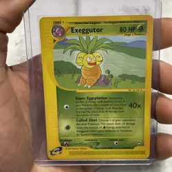 Pokemon Card - Exeggutor Aquapolis 12/147 Non-Holo NM Vintage Rare Pokemon Vtg - Image 1