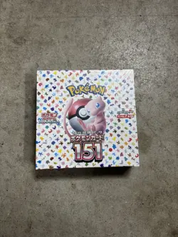JAPANESE Pokemon Card 151 SEALED BOOSTER BOX - 20 Booster Packs - Pokemon TCG - Image 3