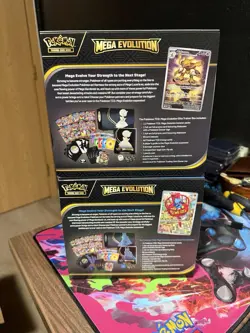 Pokemon Mega Evolution (Pokemon Center) ETB Set (Empty Box - No Packs No Cards) - Image 4