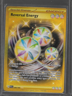 Reversal Energy 266/182 Paradox Rift Gold Hyper Rare Pokemon TCG Card NM - Image 1
