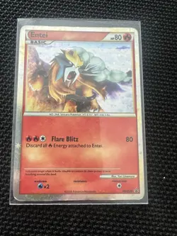 Pokemon Entei Promo Holo HGSS20 Hgss 80 HP 2010 Pokemon TCG Card - Image 1