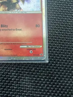 Pokemon Entei Promo Holo HGSS20 Hgss 80 HP 2010 Pokemon TCG Card - Image 5