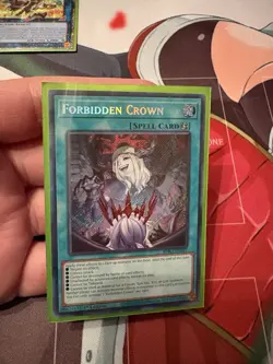 Konami Forbidden Crown Spell Card Burst Protocol 1st Edition Foil BPRO-EN067 - Image 1