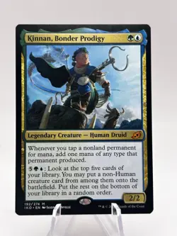 Kinnan, Bonder Prodigy 192/274 Ikoria: Lair of Behemoths IKO MTG NM - Image 1
