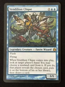 1x MTG Vendilion Clique - Morningtide (MOR) #55 - Magic the Gathering - Image 1