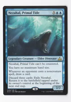 Nezahal, Primal Tide, Commander Legends, NM Near Mint, Magic the Gathering MTG - Image 1