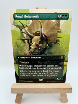 Regal Behemoth (Borderless) Commander Masters Regular - Image 1