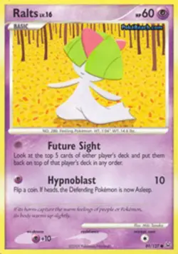 Ralts - 89/127 - Common PL/MP, English Pokemon Platinum - Image 1