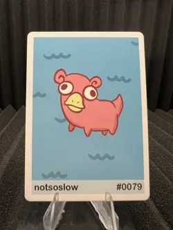 Notsoslow (Slowpoke) #79 - Gen 1 Pookiemoot Fan Art - Pokemon - Image 1